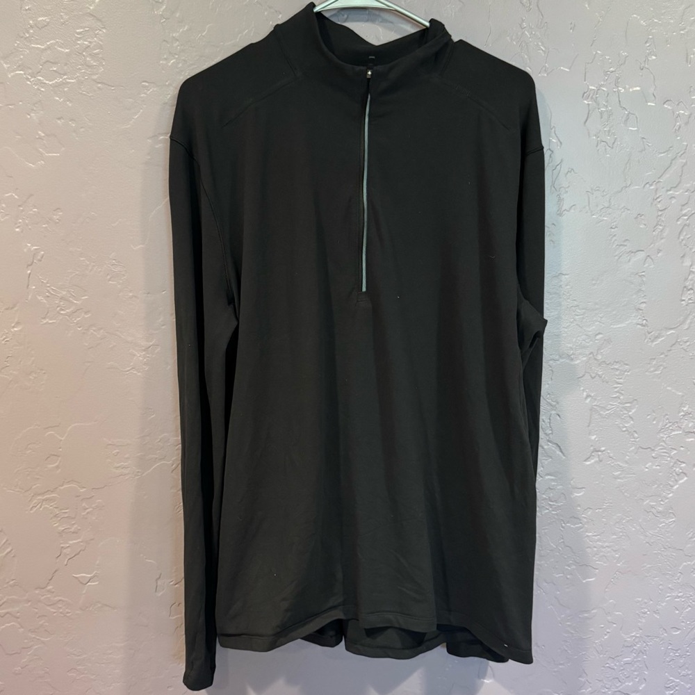 lululemon athletica Black Long Sleeve Shirt - xl